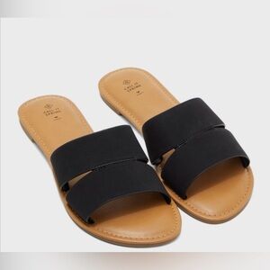 Call It Spring Zoeyy Double Strap Flat Sandal Size 7.5